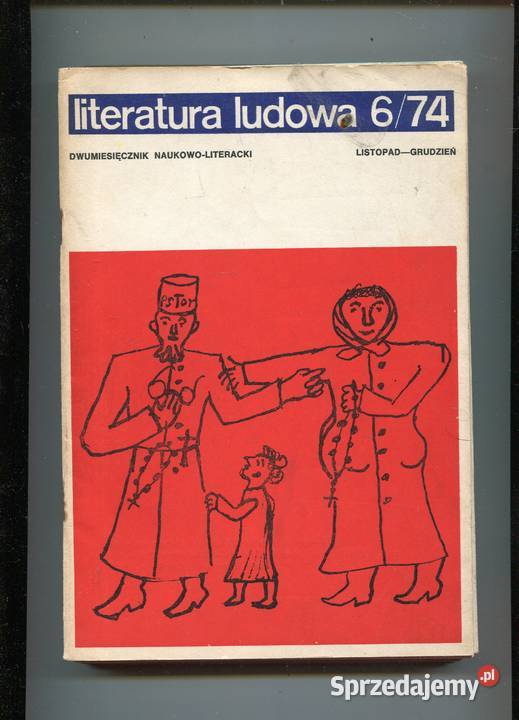 Literatura ludowa Rocznik 1974 Komplet 5 Pozostałe Szczecin