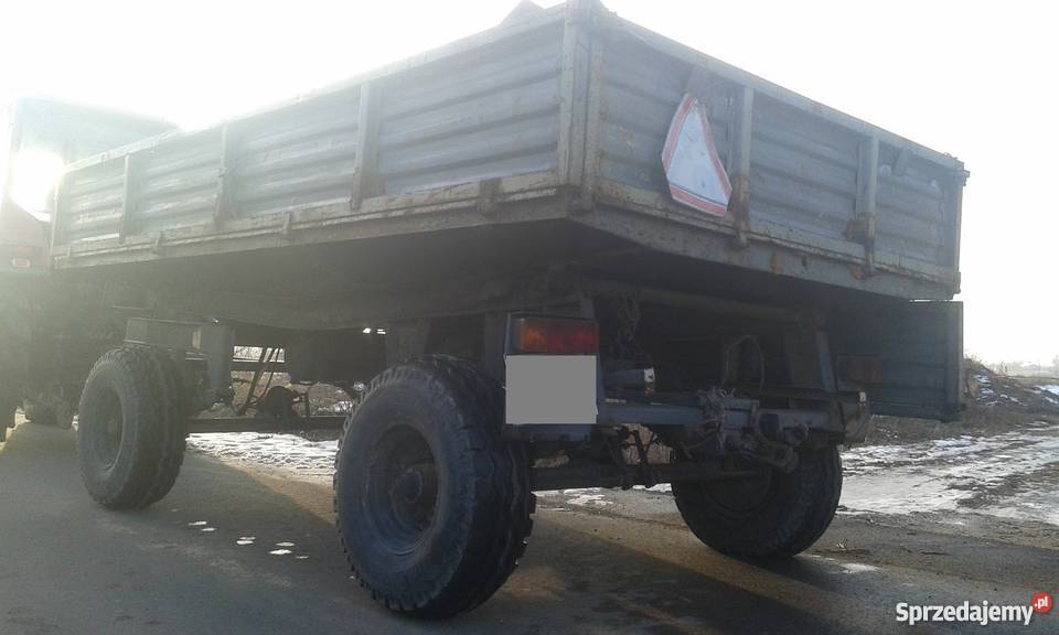 Przyczepa Autosan D47B Wywrotka Przyczepy rolnicze Słupca