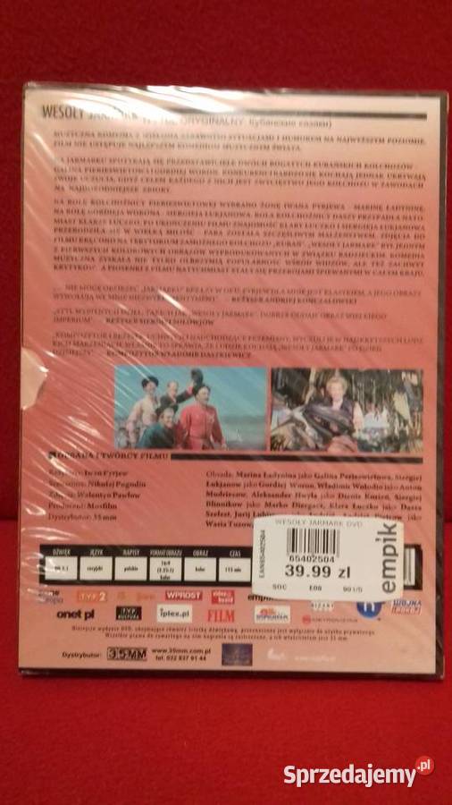Wesoły jarmark DVD Nowy folia unikat Warszawa
