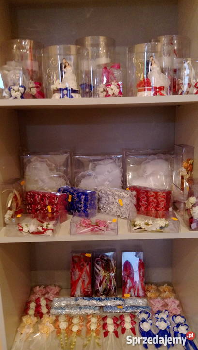 Ślub wesele kotyliony zapinki ozdoby na tort Uniseks Kazimierza Wielka