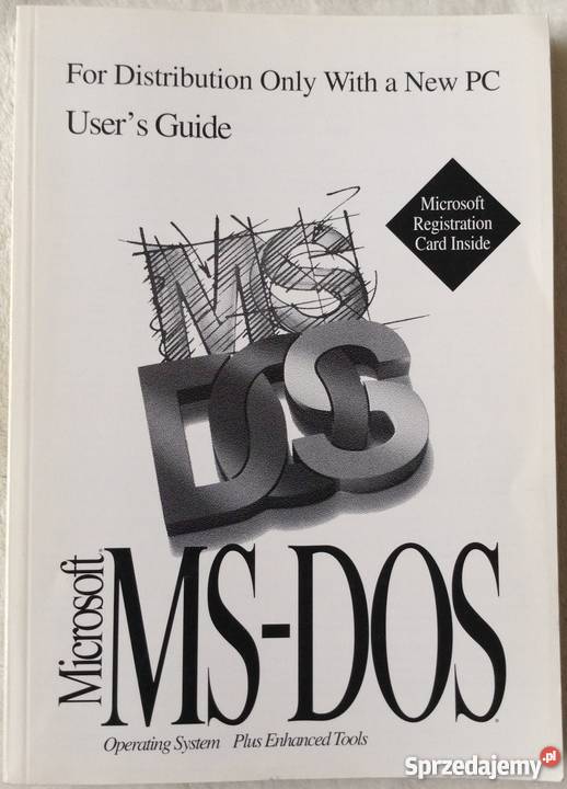MICROSOFT MSDOS Książki naukowe i popularnonaukowe śląskie Katowice