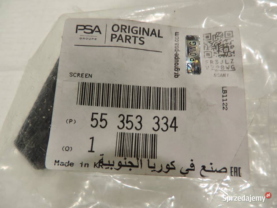 SITKO POMPY OLEJOWEJ OPEL CORSA D E 55353334 kujawsko-pomorskie