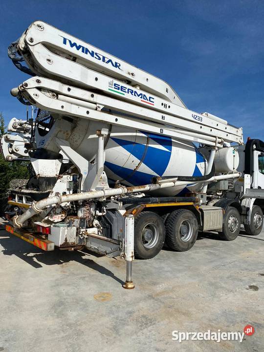 Gruszkopompa Mercedes Benz 4148 Sermac 33mb Katowice