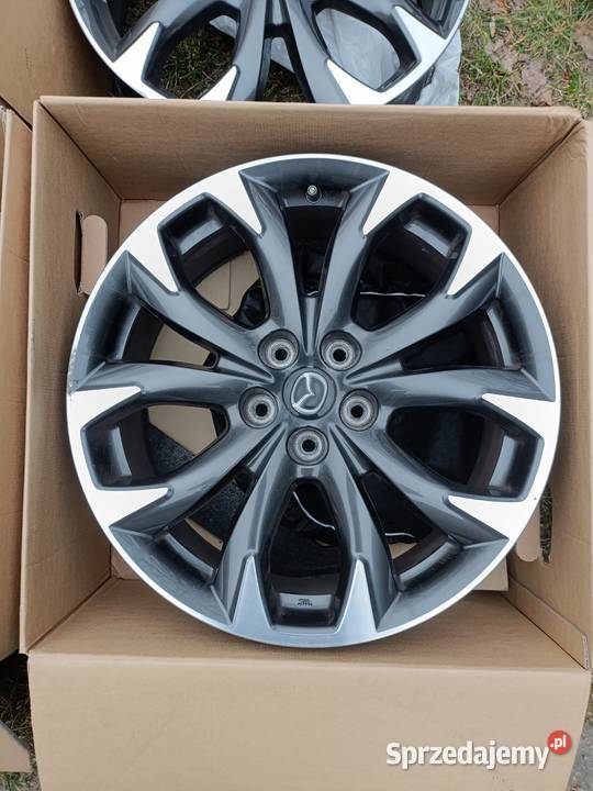 4 x Felgi 5x1143 r19 Mazda Oryginał 19 Średnica 19" Radom
