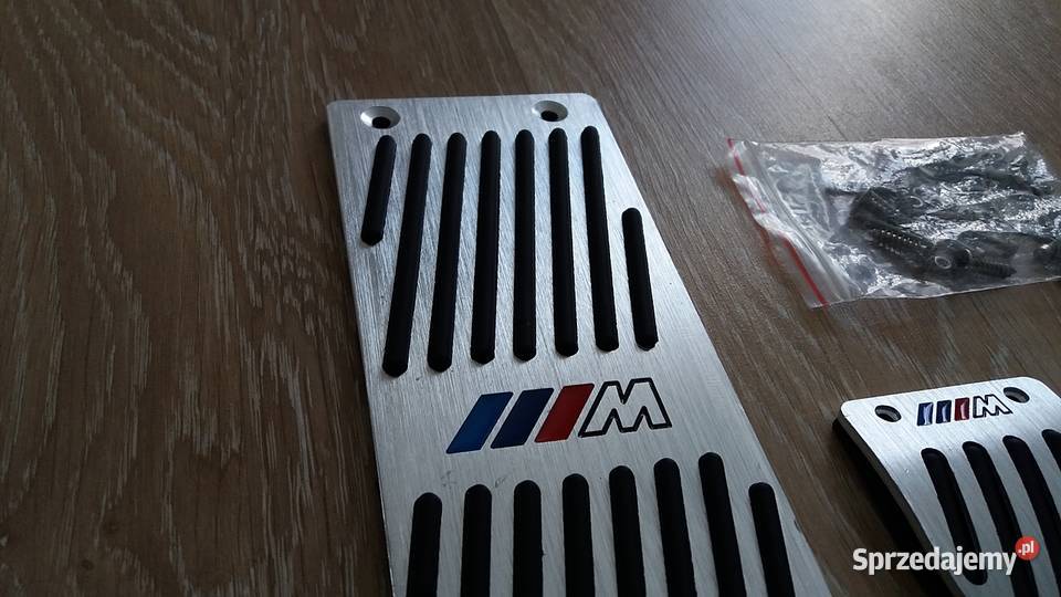 Nakładki na pedały aluminiowe logo M BMW E46 E90 Kobyłka
