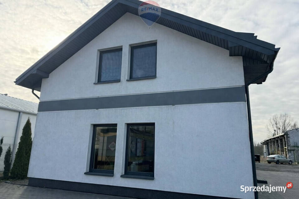 Nowoczesny budynek z magazynemduża działka 11 ha Leszno sprzedam