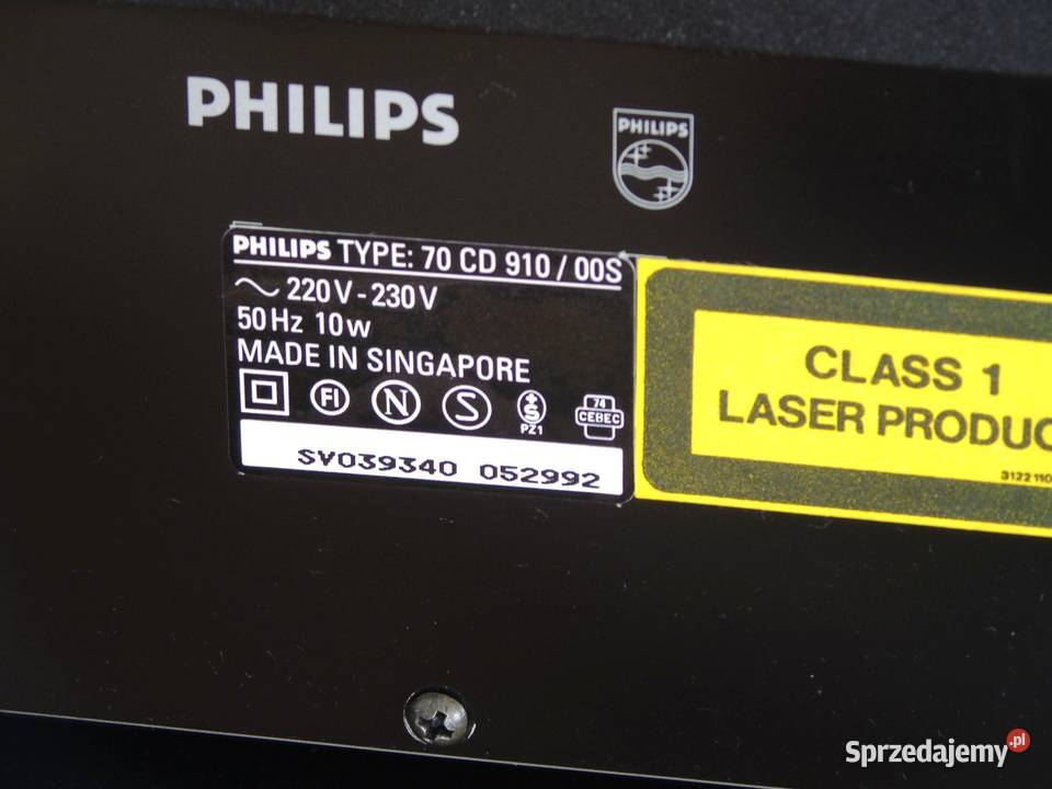 CD Philips CD910 ładny WYSYŁKA podkarpackie sprzedam