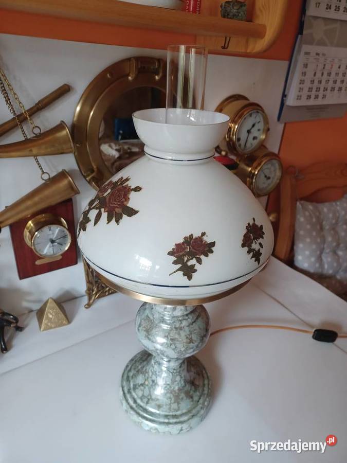 Piękna lampa stołowa z czasów PRL Kolekcja wielkopolskie Poznań