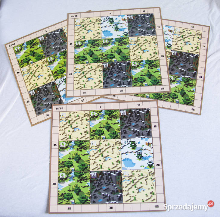 Gra planszowa Minecraft Builders Biomes pomorskie sprzedam