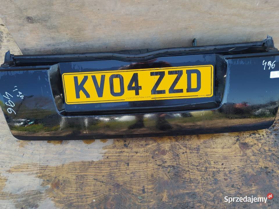 CITROEN C2 KLAPA TYŁ DÓŁ EXYB Zbierkowo sprzedam