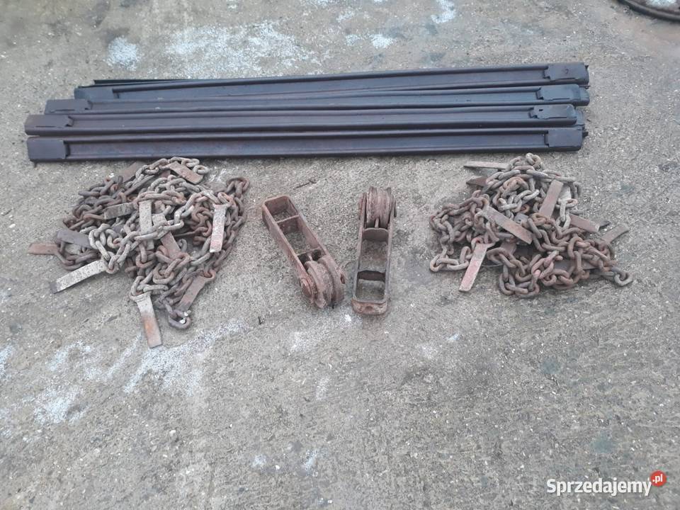 Lńcuchy I listwy do rozrzutnika
