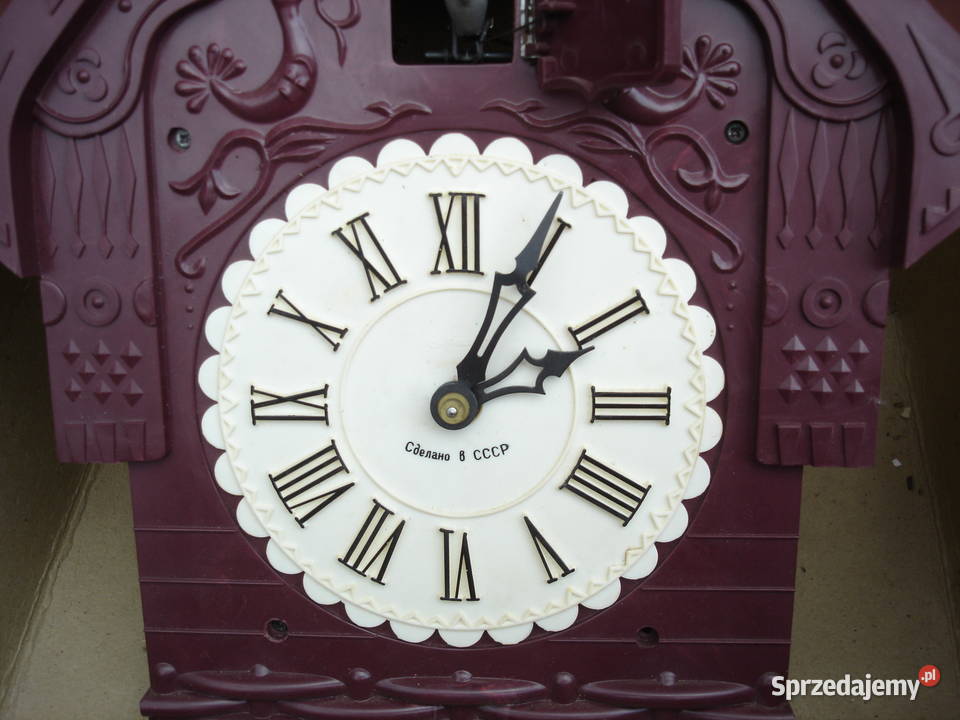 Zegar z kukulka majak cccp prl nowy w pudelku Warszawa