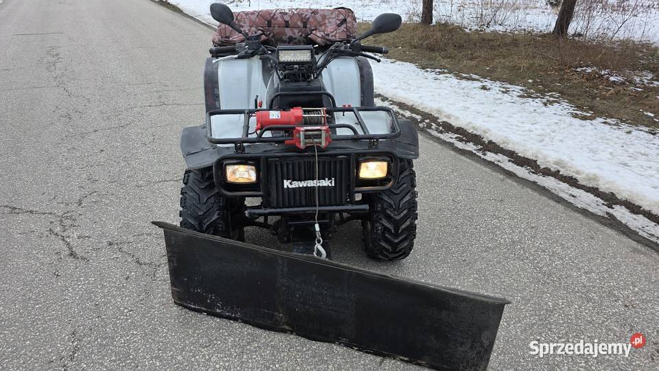 Quad Kawasaki klf 400 4x4 półautomat plug nieuszkodzony