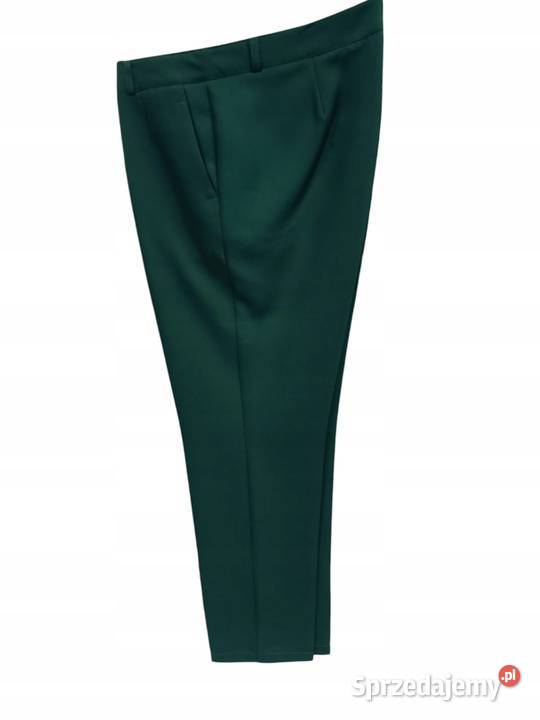 Spodnie damskie eleganckie na kant butelkowa Wieluń