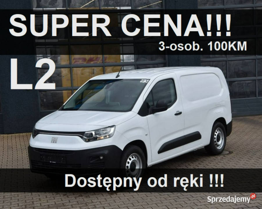 Fiat Doblo 100 Super Niska Dostępny ręki manualna Fiat zachodniopomorskie Szczecinek