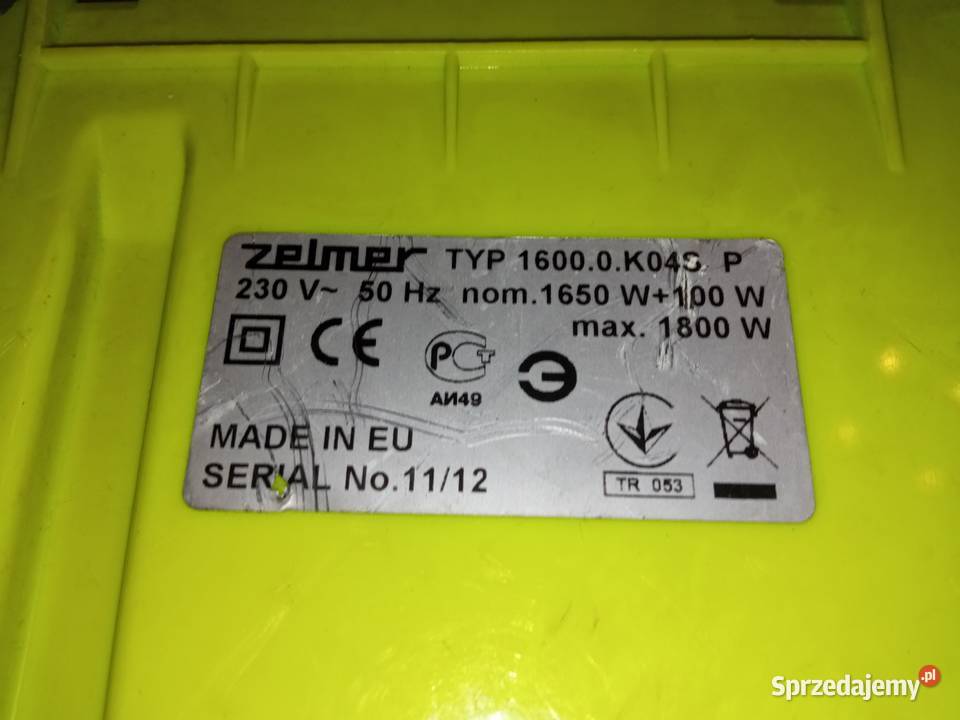 Odkurzacz workowy ZELMER Syrius 16000K4S P Warszawa