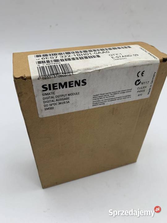 Siemens 6ES7 3221BH010AA0 IO Module Pozostałe Warszawa