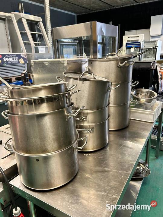 Garnki i rondle gastronomiczne ze stali Warszawa