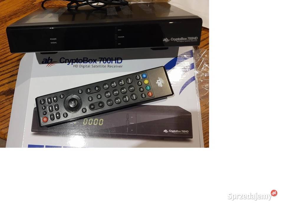 Dekoder tuner AB CryptoBox 700HD H265 kodek HEVC Tunery Bytom