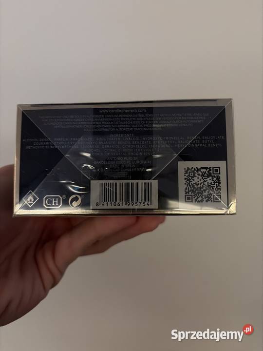 Perfum Carolina Herrera 80ml Very Elixir Zdrowie i Uroda Toruń