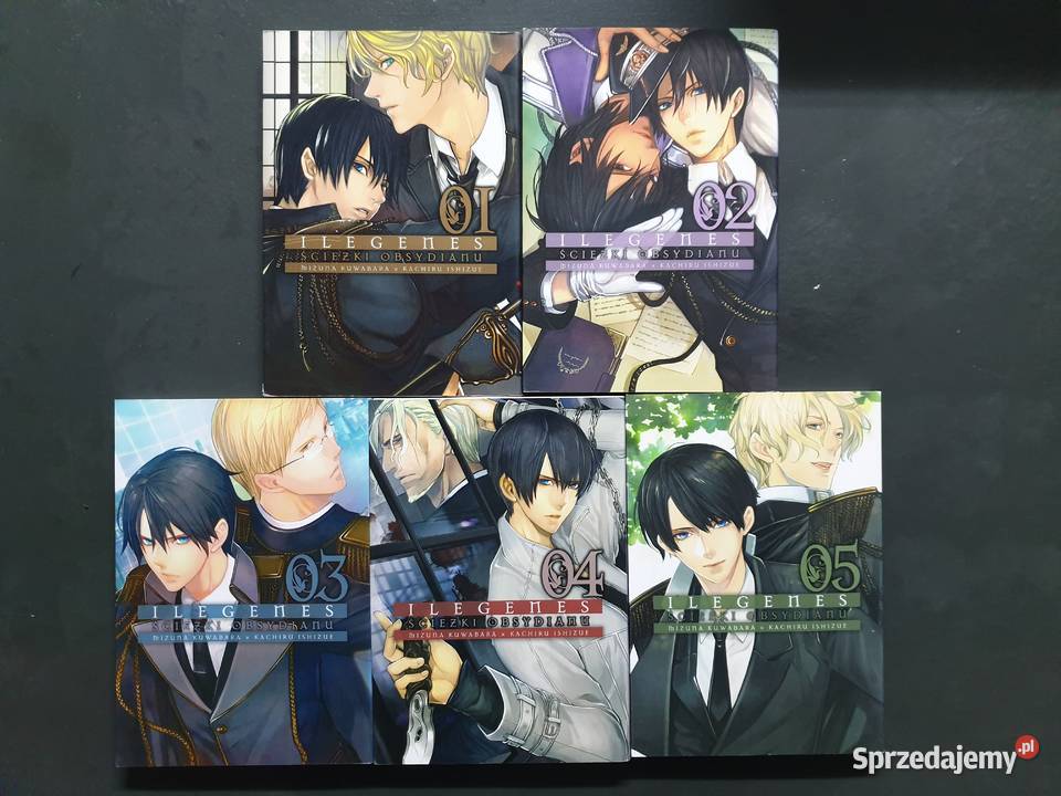 Ilegenes zestaw 5 tomów Manga Polskie Komiksy Gdynia