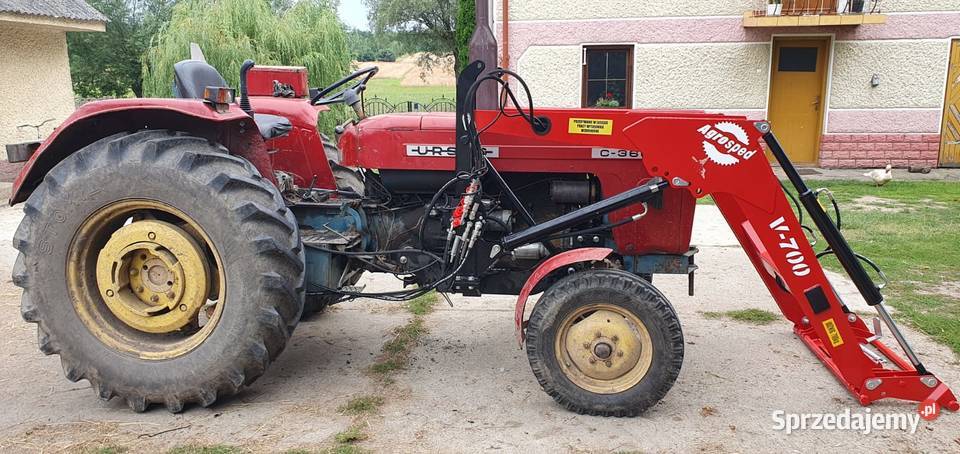 Mocny Ładowacz Tur Do Zetor MF c360 Dostawa Cała Ładowacze czołowe Łabunie