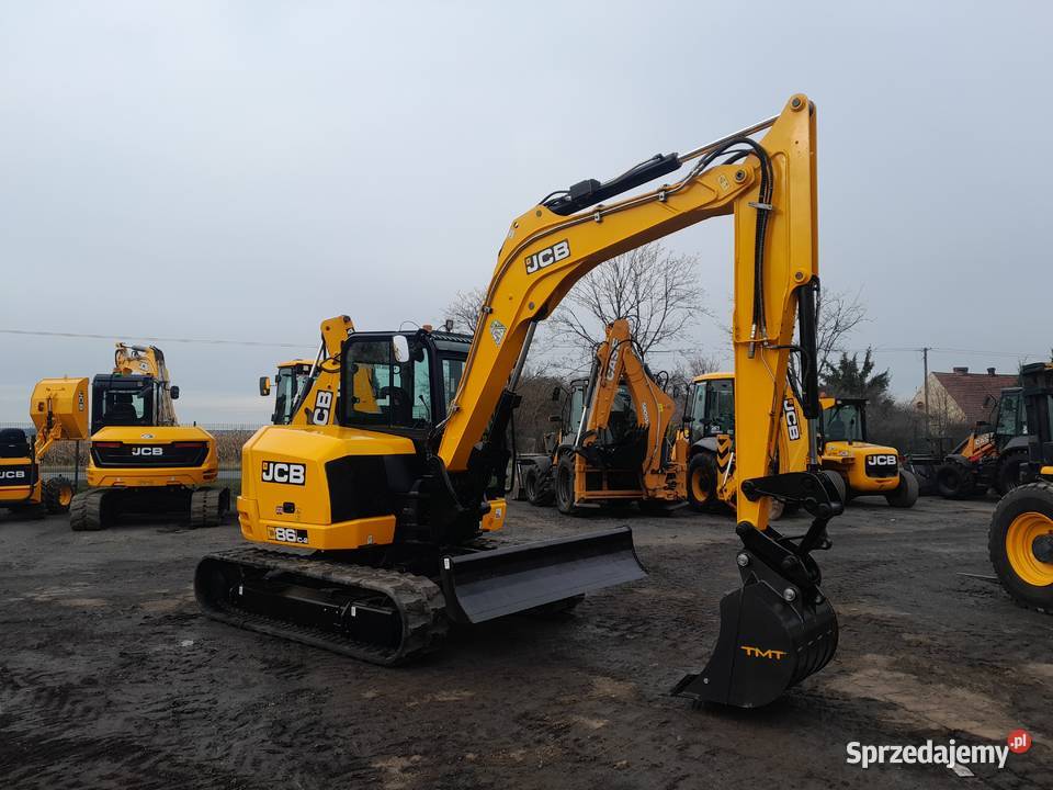 JCB 86C2 KOPARKA 8 TON CAT KUBOTA VOLVO YANMAR Krotoszyn