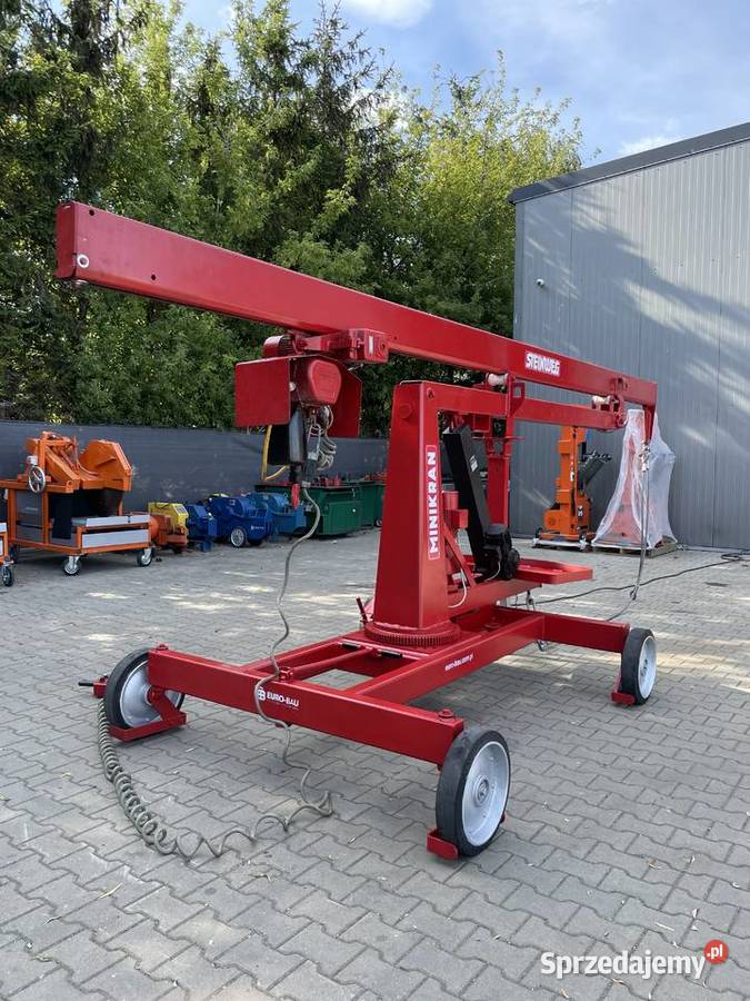 Dźwig Steinweg MK 3005 bocker minikran wciągarka Pozostałe Ślesin