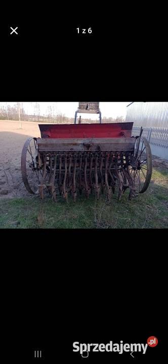 Siewnik konny do traktora Lututów