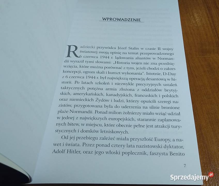 Decydujący dzień inwazja aliantów w Normandii