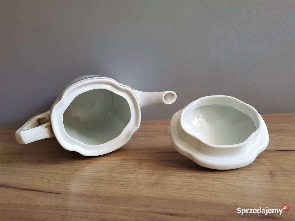 Stary przedwojenny dzbanek porcelana Art Deco Siemianowice Śląskie sprzedam