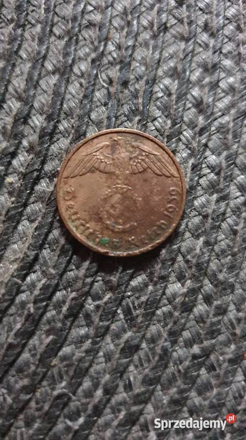 2 pfennig niemiecki dolnośląskie Wrocław sprzedam