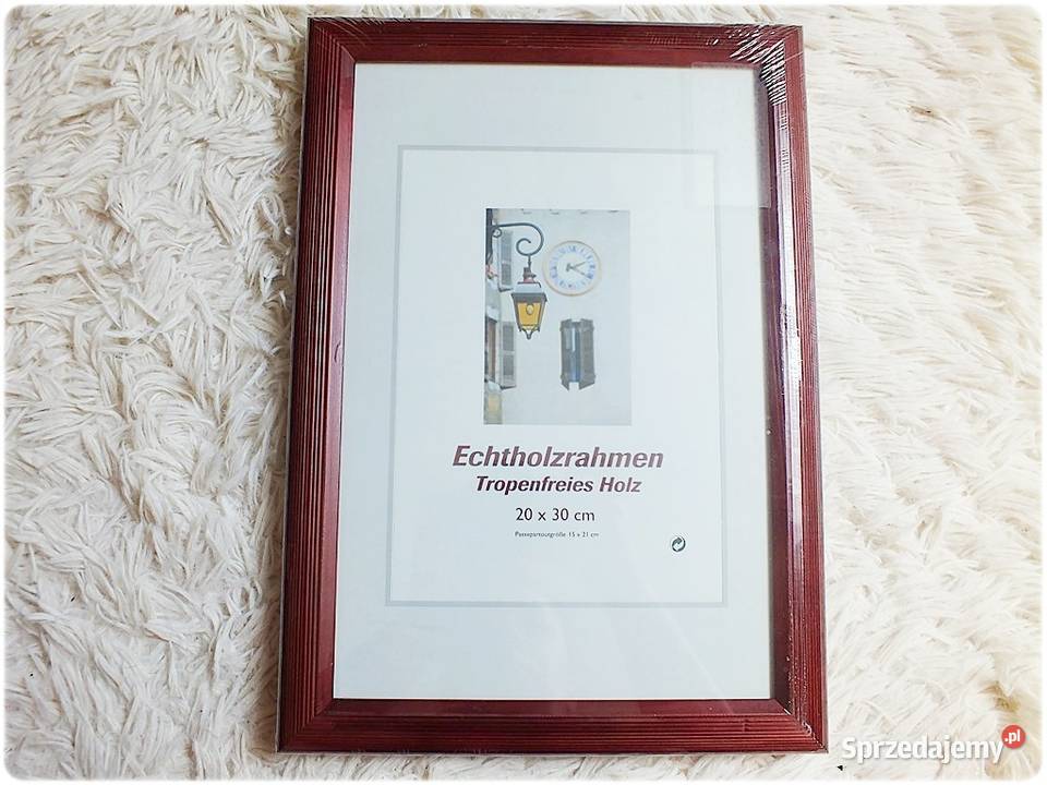 Komplet 2 Ramki 20x30 na Zdjęcie Obraz Naturalne brązowy Żary sprzedam