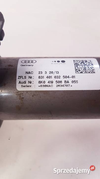 SZTYCA KOLUMNA KIEROWNICZA AUDI A4 A5 Kolumny kierownicze