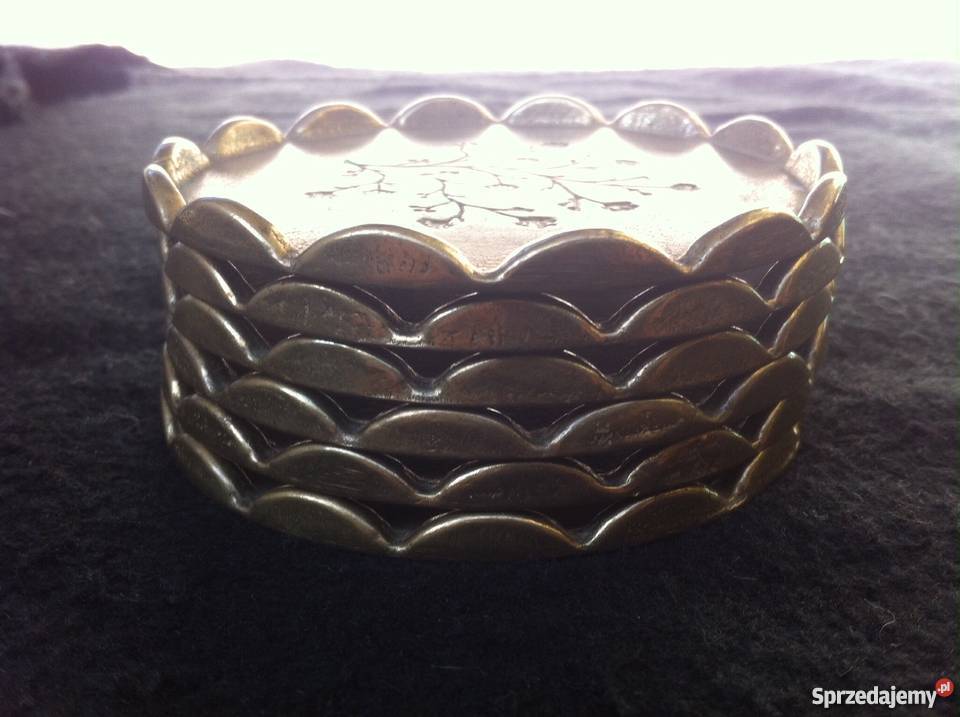 Mosiężne podkładki Miłobądz sprzedam