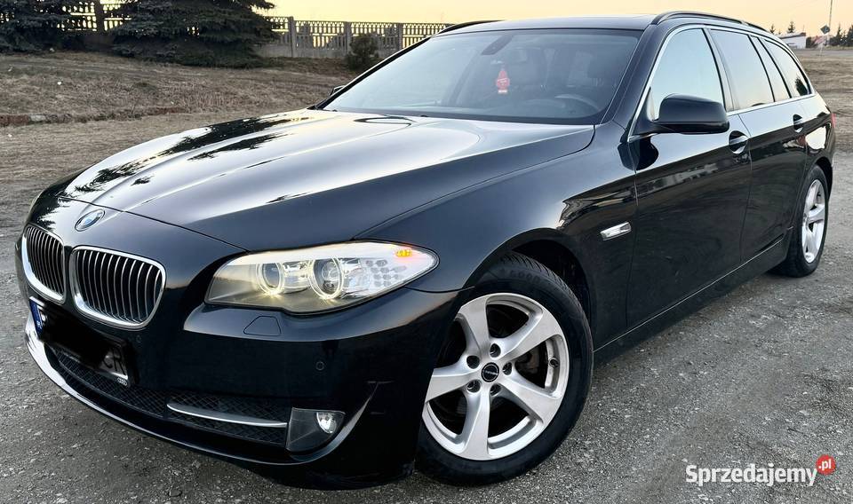 BMW 520D Ładna Serwisowana elektryczne lusterka wielkopolskie Słupca