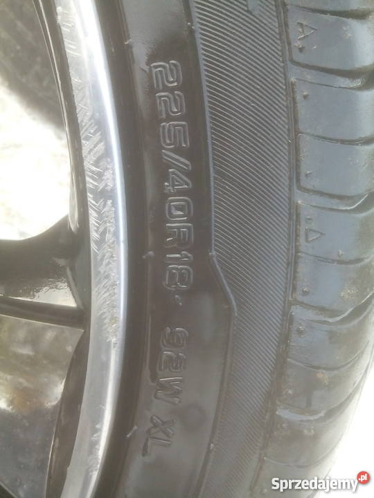 Sprzedam felgi etabeta 18 na nowych oponachgodne aluminiowe