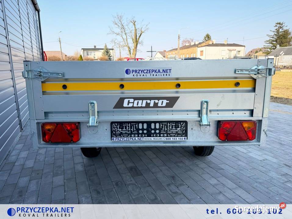 Mocna przyczepa lekka CARRO DELTA 2615 2w1 Kowal sprzedam