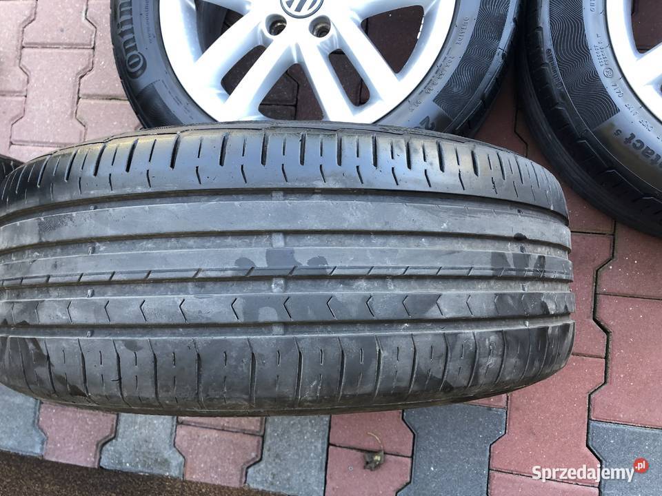 Felgi 16 opony Continental 20555 16R do VW GOLF