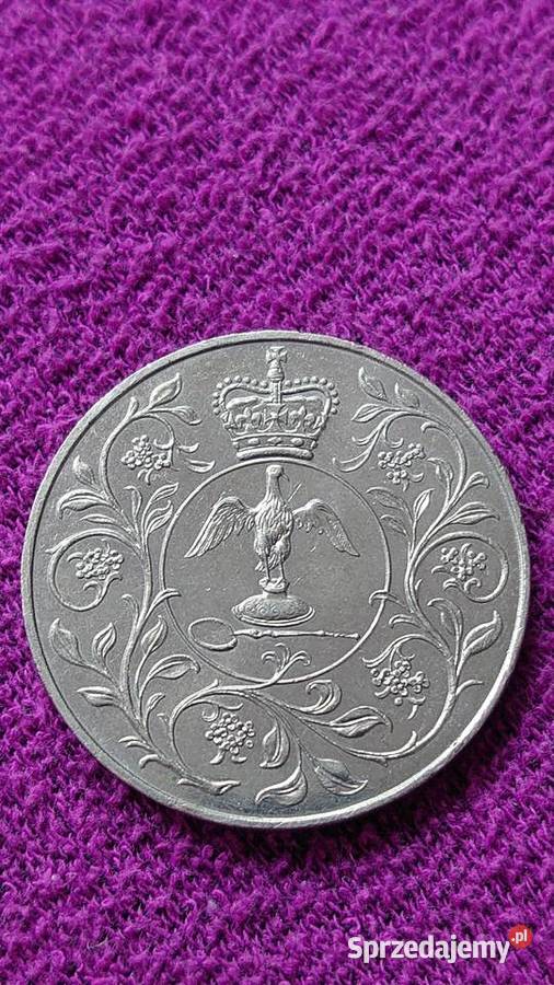 Wielka Brytania 25 pensów 1977 wielkopolskie Konin