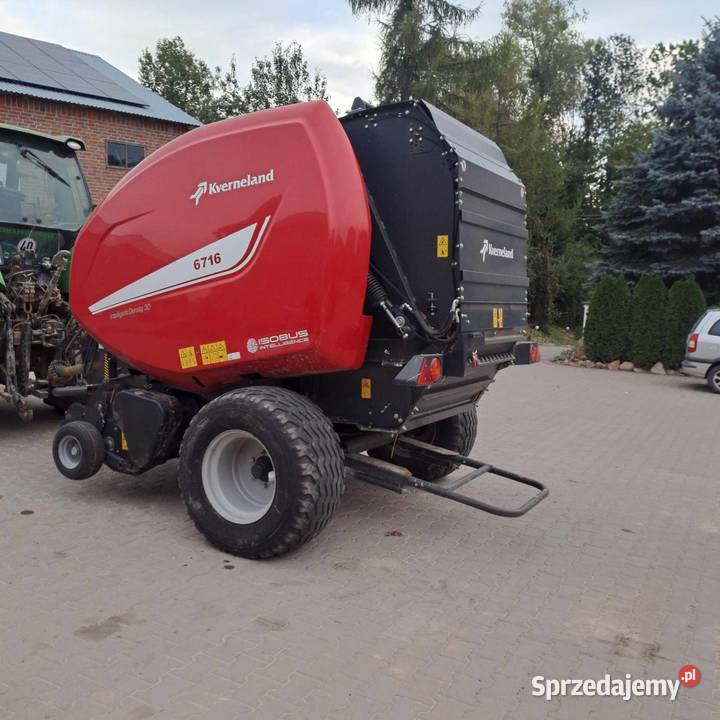 Prasa kverneland 6716 pasówka dotykowy komputer Bychawa