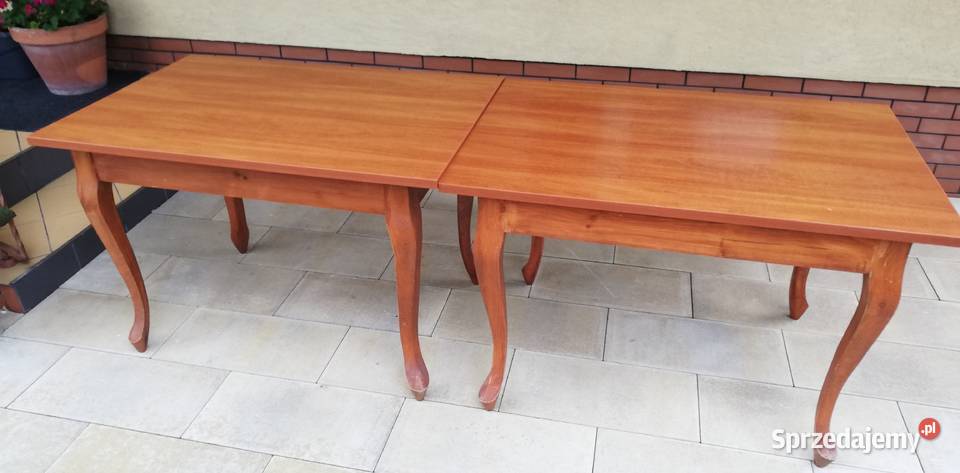 Stół prostokątny kuchenny salonowy stolik gięte Sulbiny