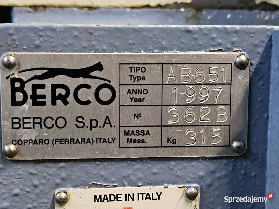 Wytaczarka do korbowodów BERCO AB 651 Warszawa