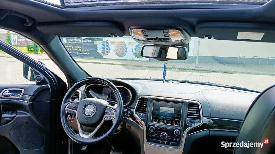 Jeep Grand Cherokee 30 CRD Overland sprowadzony komputer pokładowy Radom