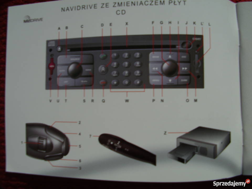 Instrukcja Obsługi Citroen C-4 + Radio Oryginalna Fabr. Piecki - Sprzedajemy.pl