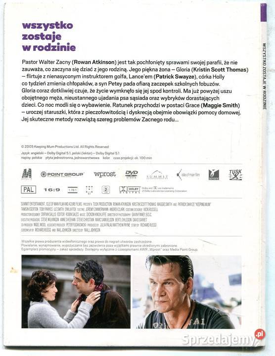 Wszystko zostaje w rodzinie Film DVD Szczecin