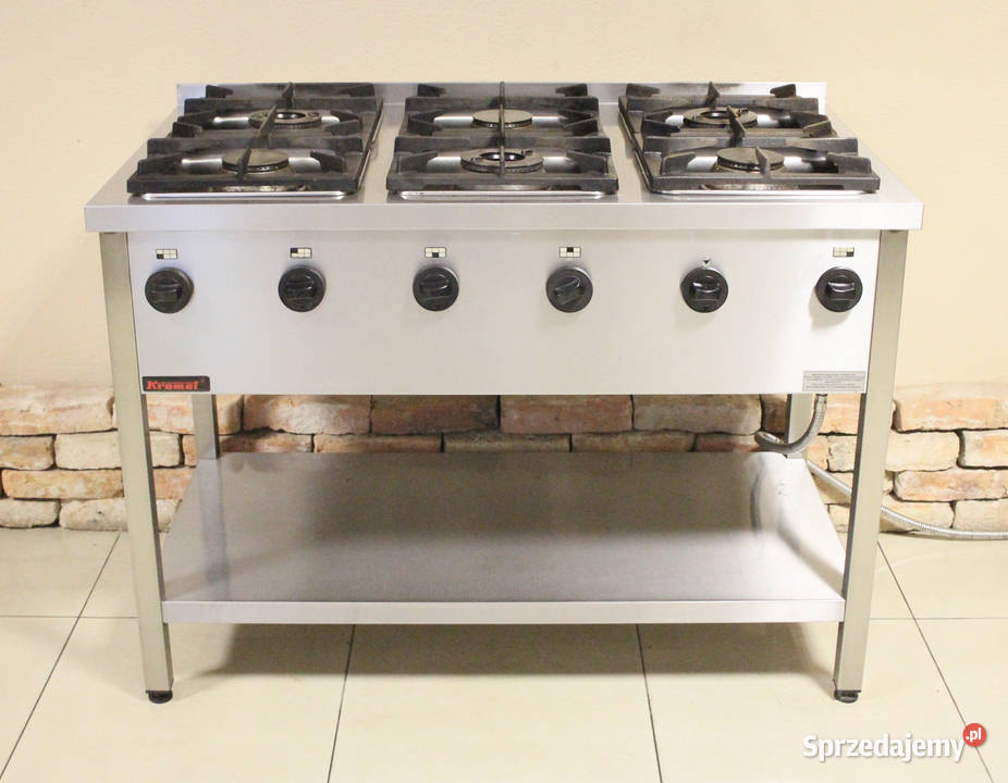 Kuchnia gazowa 6palnikowa 36 kW 1200x700x850 Pszczyna sprzedam