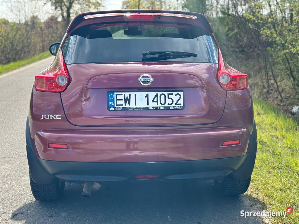Nissan Juke 15 BEZWYPADKOWY Super Stan Skóry łódzkie Wieluń