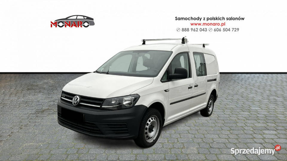 Volkswagen Caddy SALON POLSKA Dostępny na 2000cm3 Włocławek