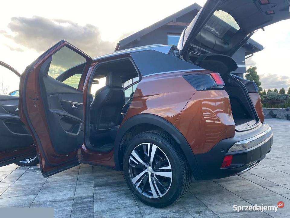 Peugeot 3008 12 benzyna 131 2017r zadbany Grudziądz